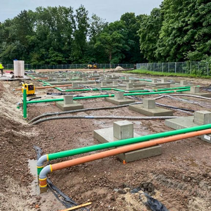Tijdelijke huisvesting Wagenborgen